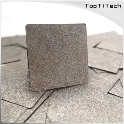 0.4mm Ti Ffelt Ar gyfer LGDL yn PEM Electrolyzer